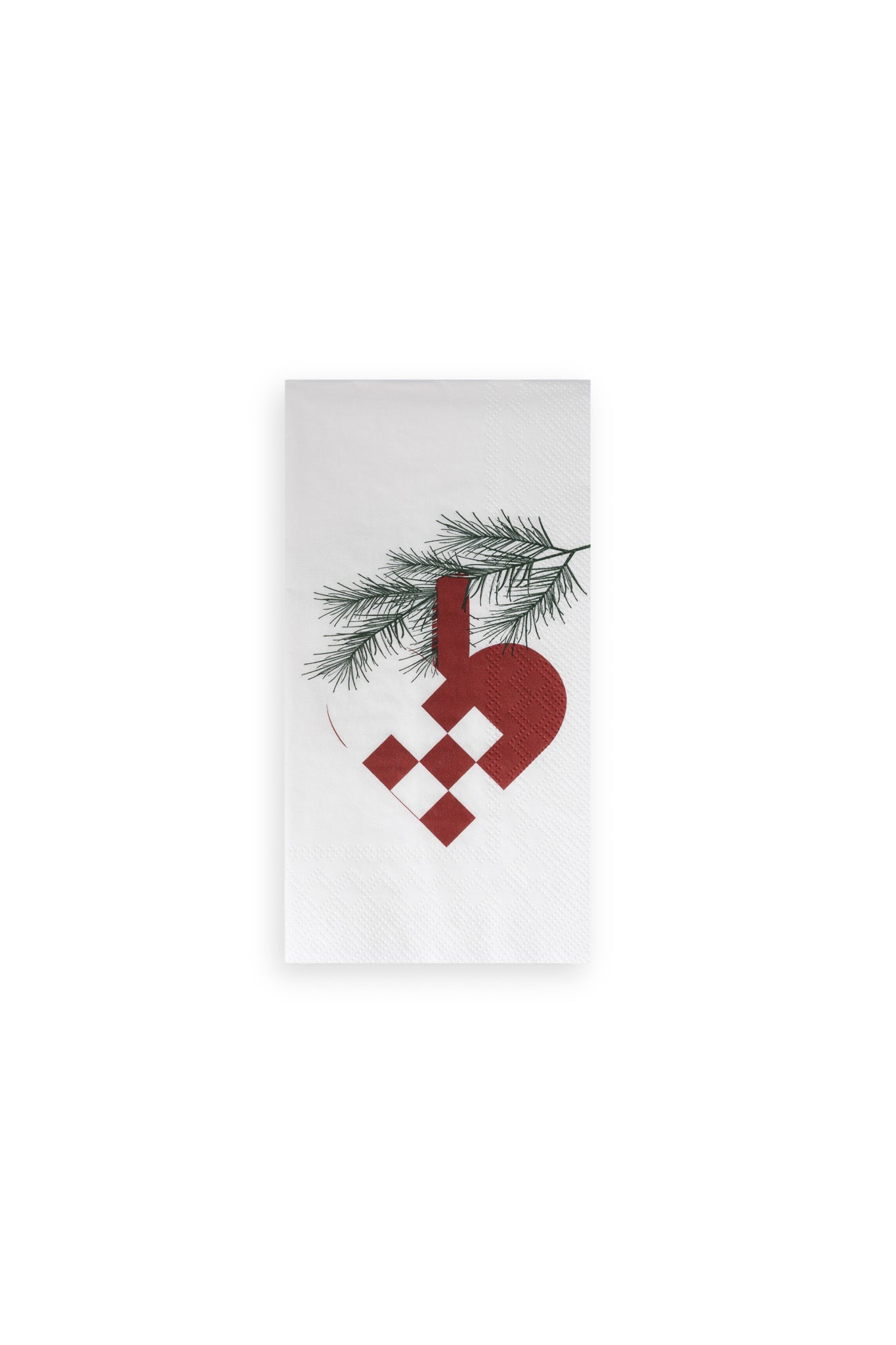 Papierservietten Julehjerte