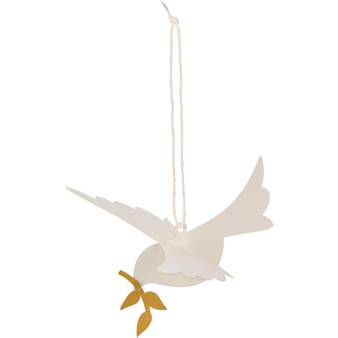 Baumschmuck Vogel mit Zweig
