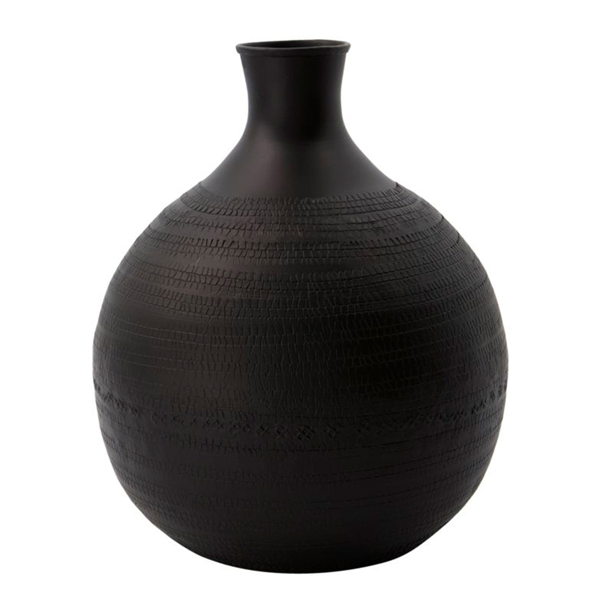 Vase Reena - braun Ø 20 cm