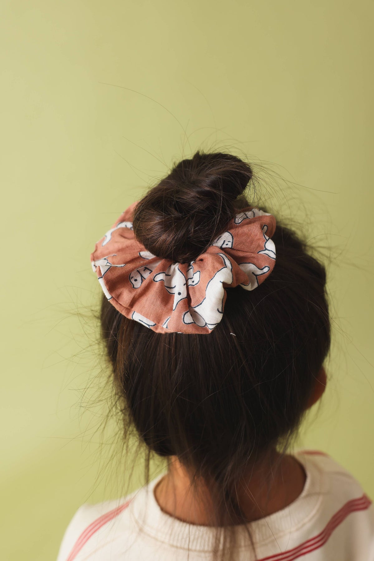 Scrunchie Dackel - braun