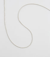 Halskette Short Box Chain - Silber