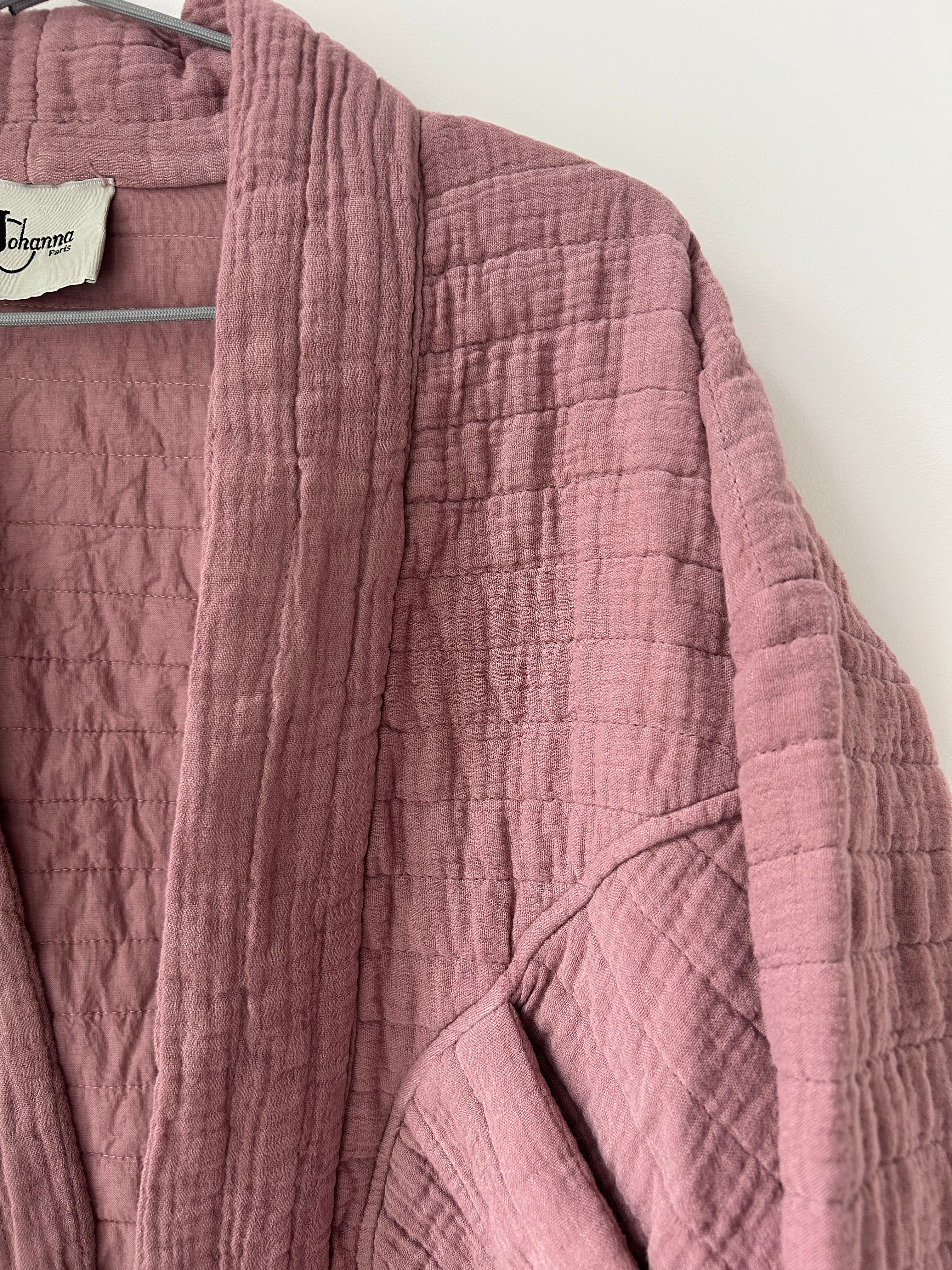 Kimono-Jacke - altrosa
