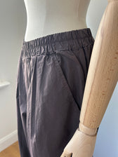 Leichte Culotte Palazzo-Hose - braun