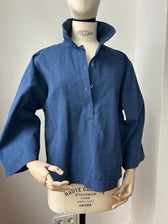Hemd aus festem Stoff - navy