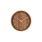 Wanduhr Pure Small - Braun