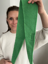 Kleiner Strickschal - grün