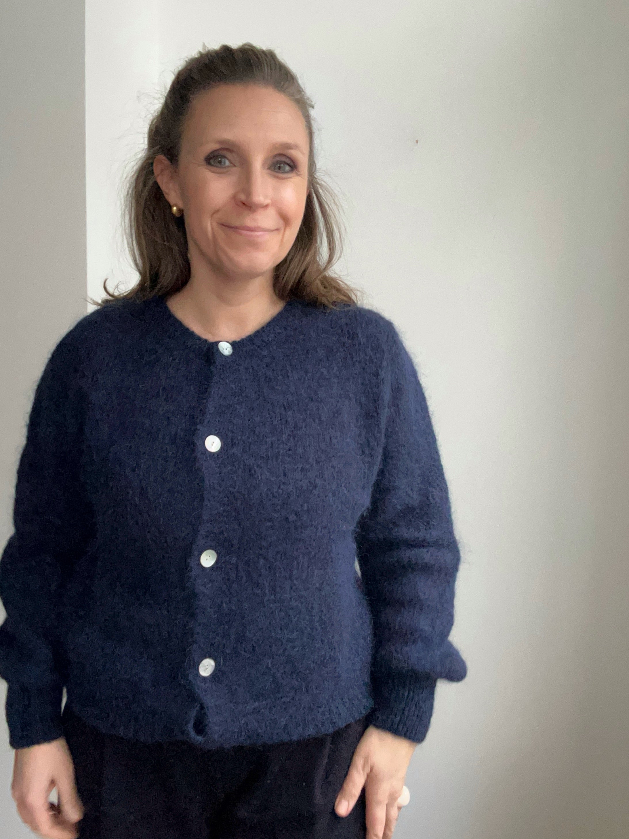 Strickjacke Cardigan - navy