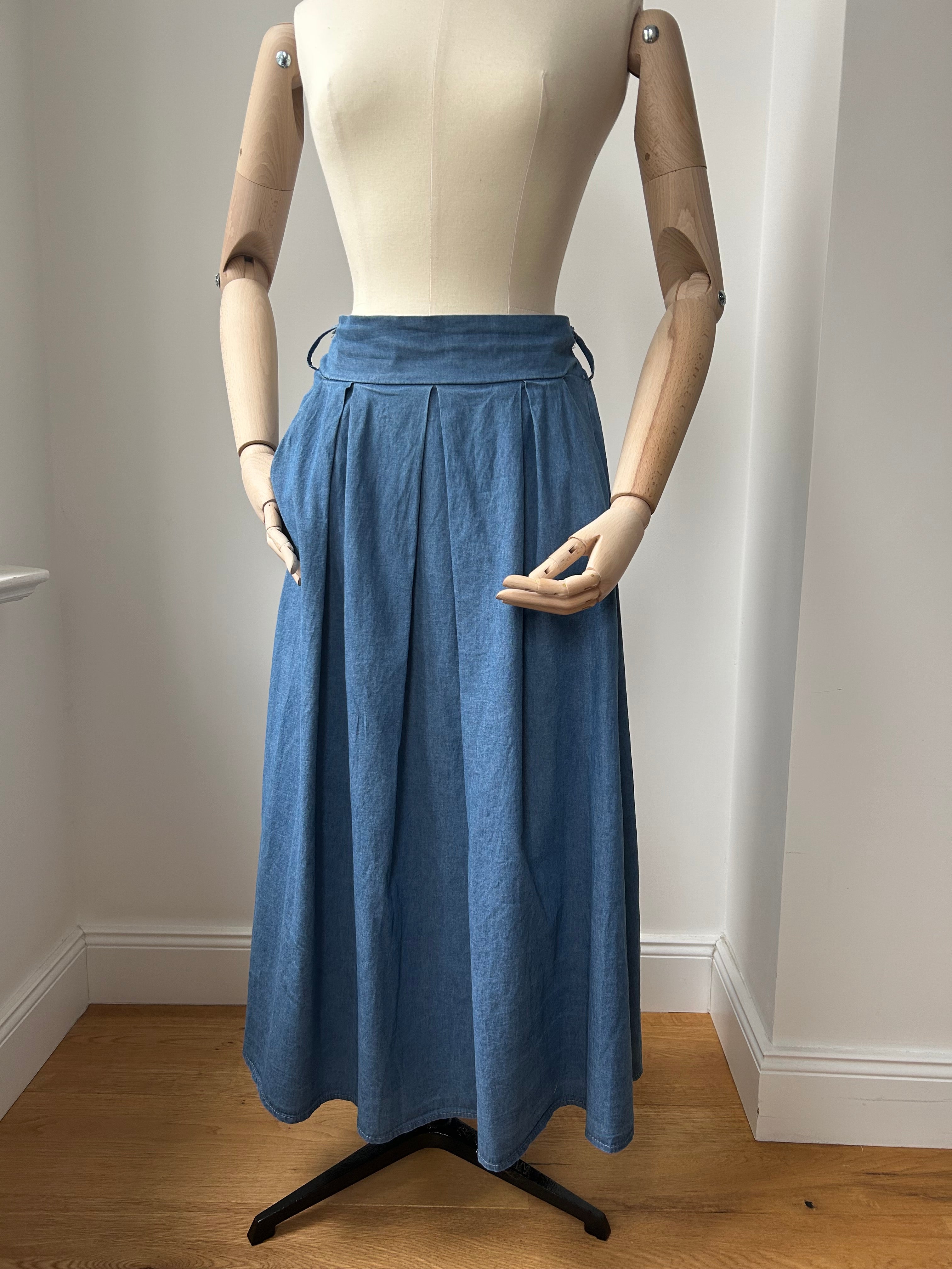 Jeansrock - hellblau