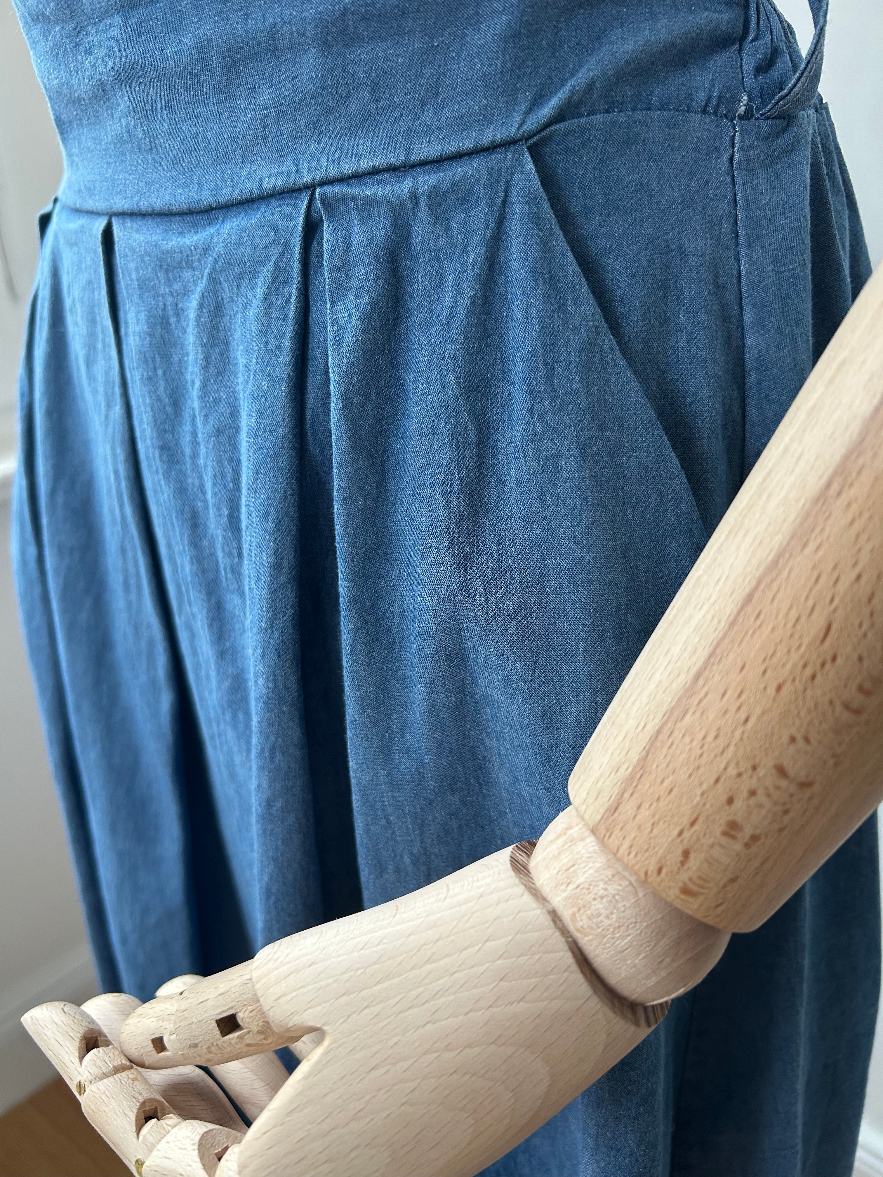 Jeansrock - hellblau