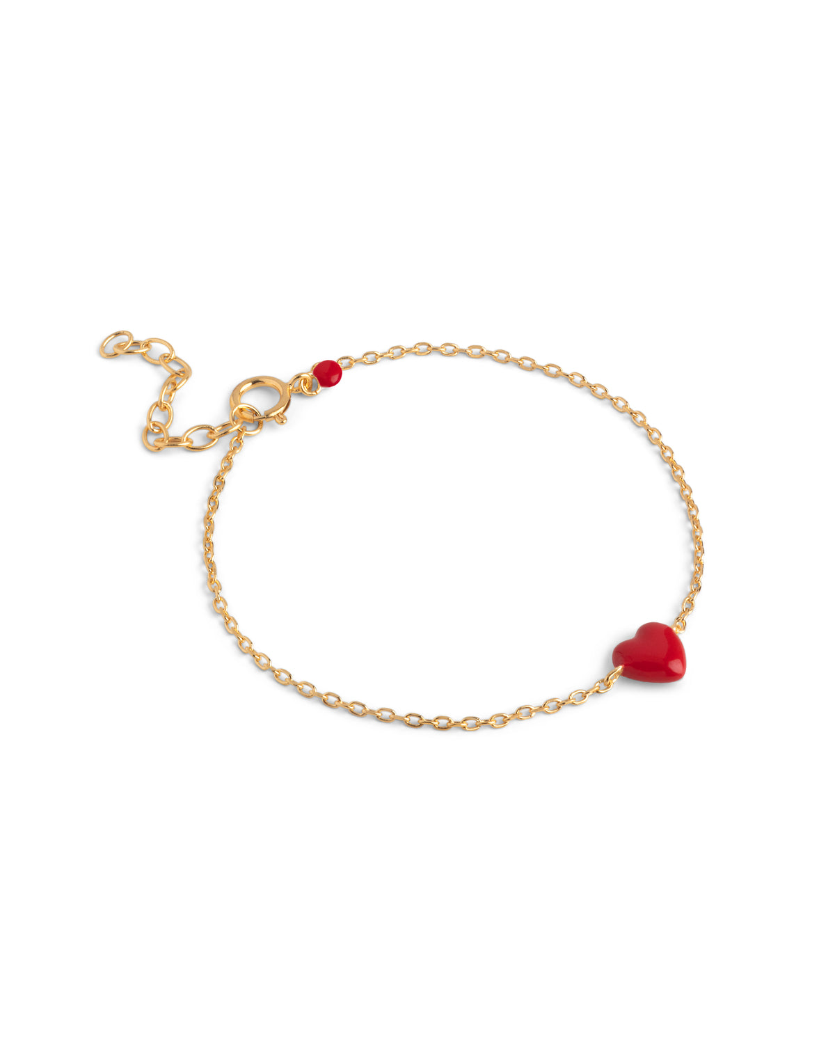 Armband Amore - rot/gold