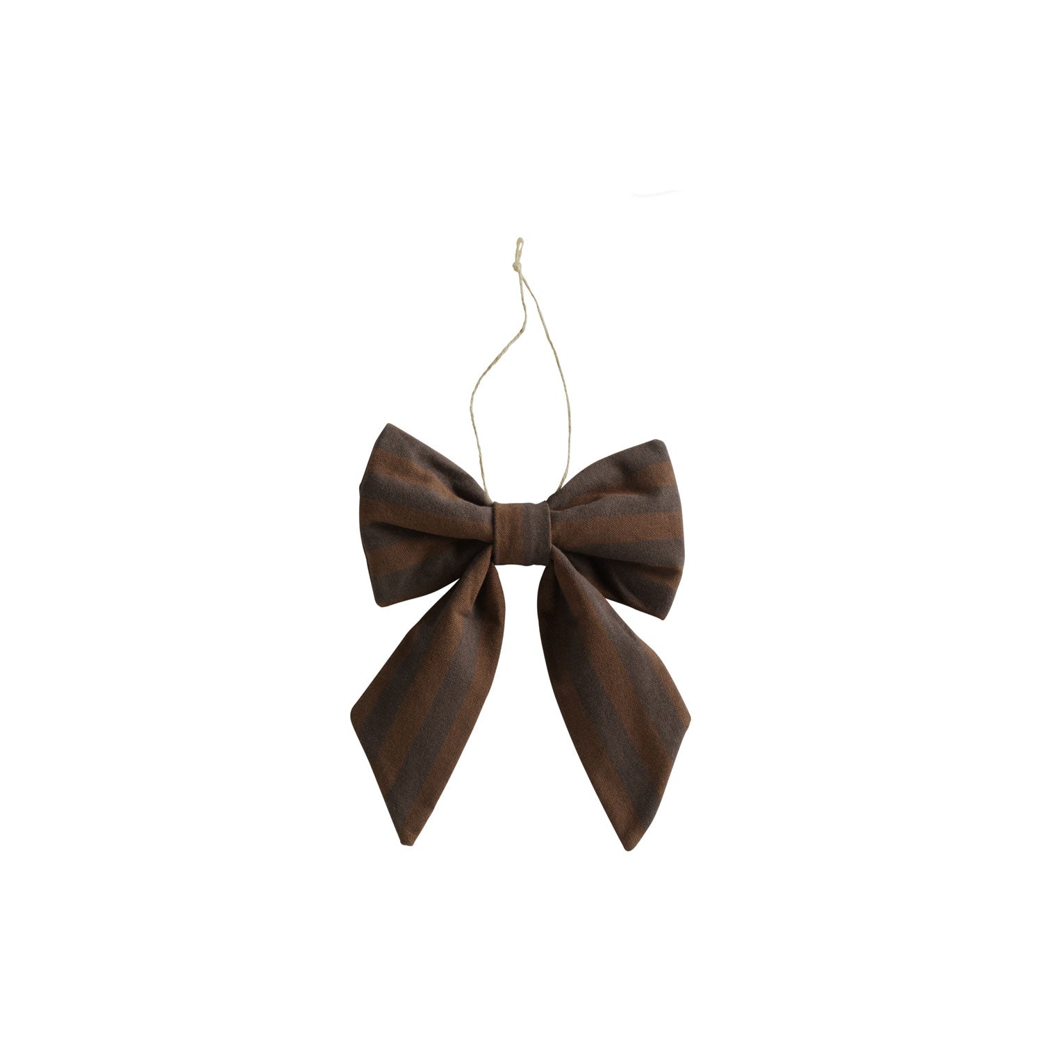 Weihnachts-Schleife / Christmas Bow M - Braun -  17 X 10 cm