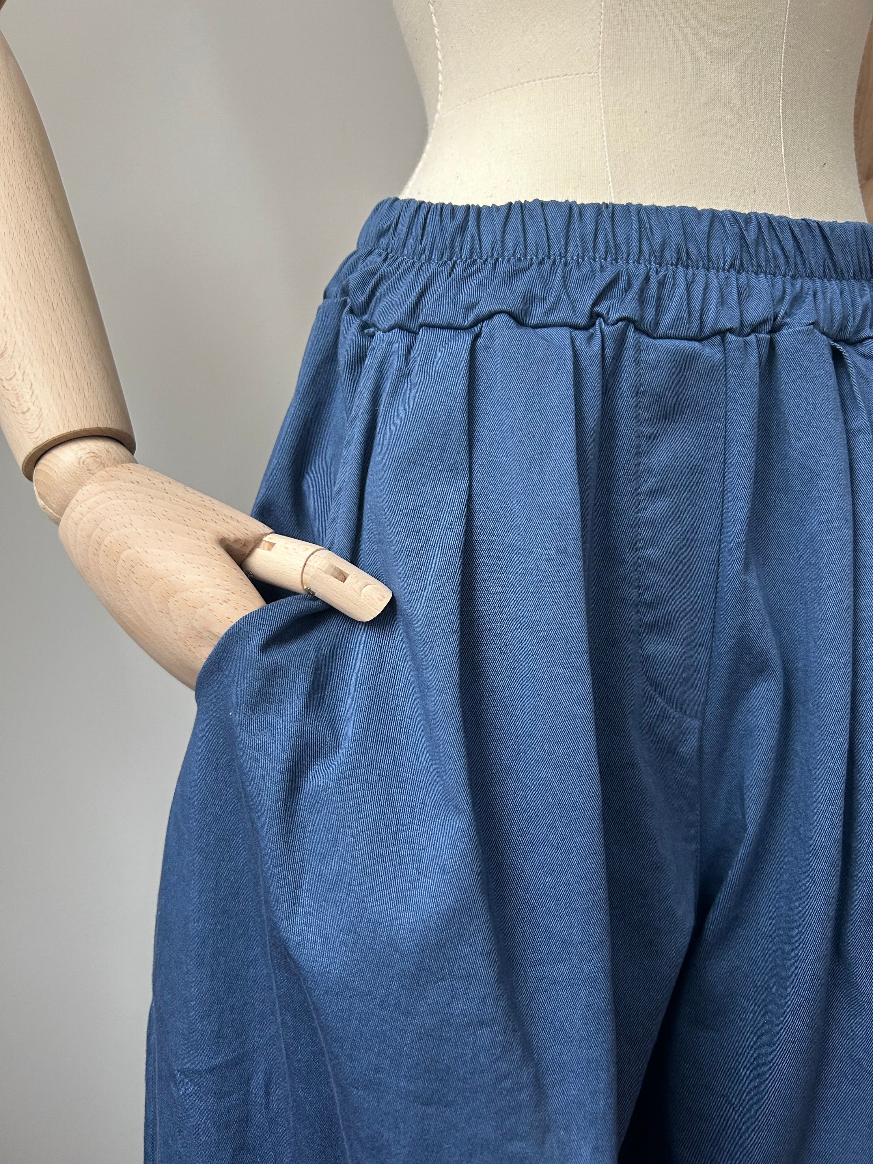 Culotte Palazzo-Hose - navy