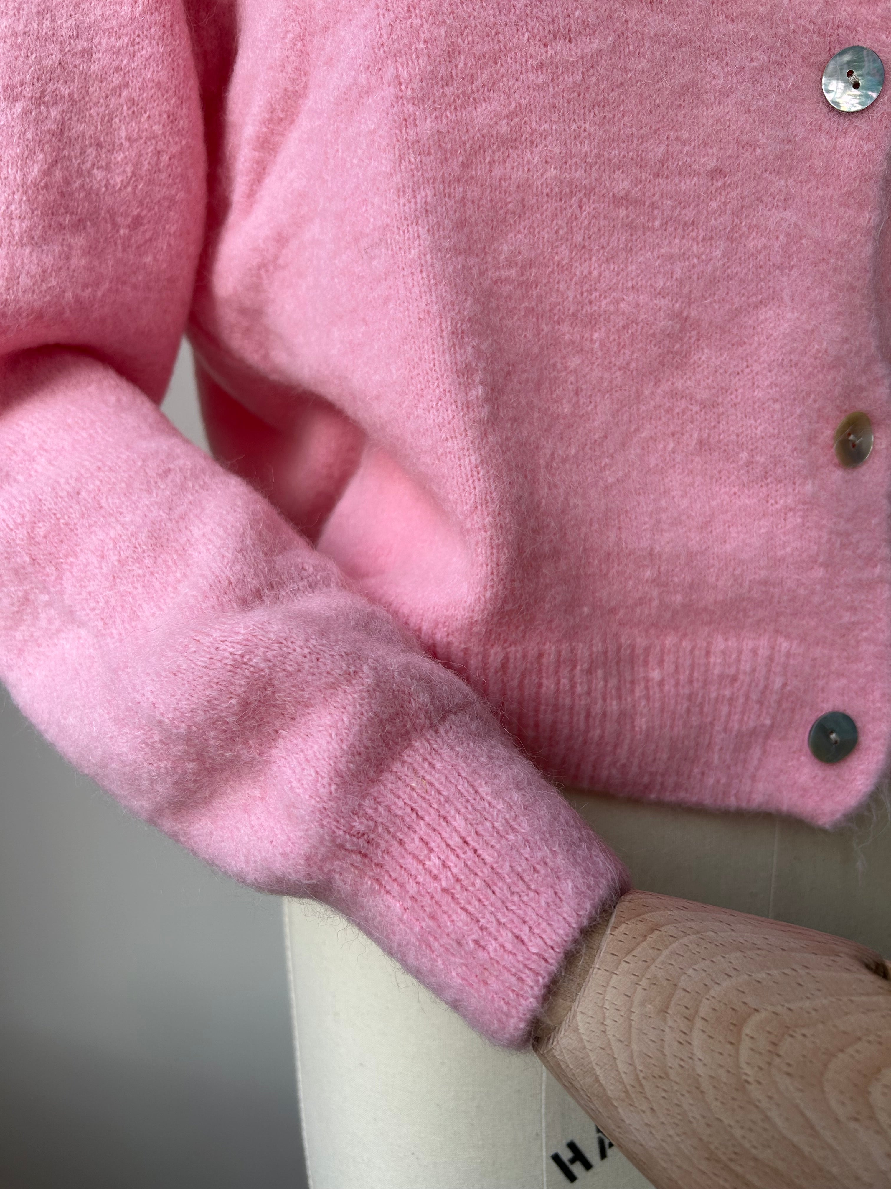 Strickjacke Cardigan - Bubblegum