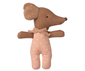 Sleepy wakey baby mouse in matchbox - Rose