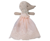 Babymaus im Kleid – Powder