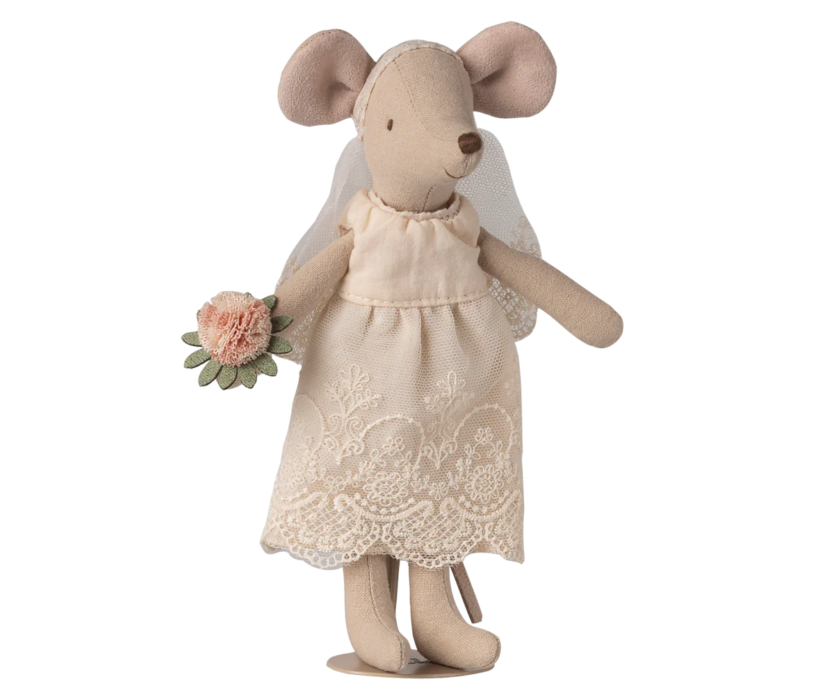 Hochzeitsmäuse Paar in Box – Mama & Papa