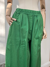 Culotte Palazzo-Hose - knallgrün
