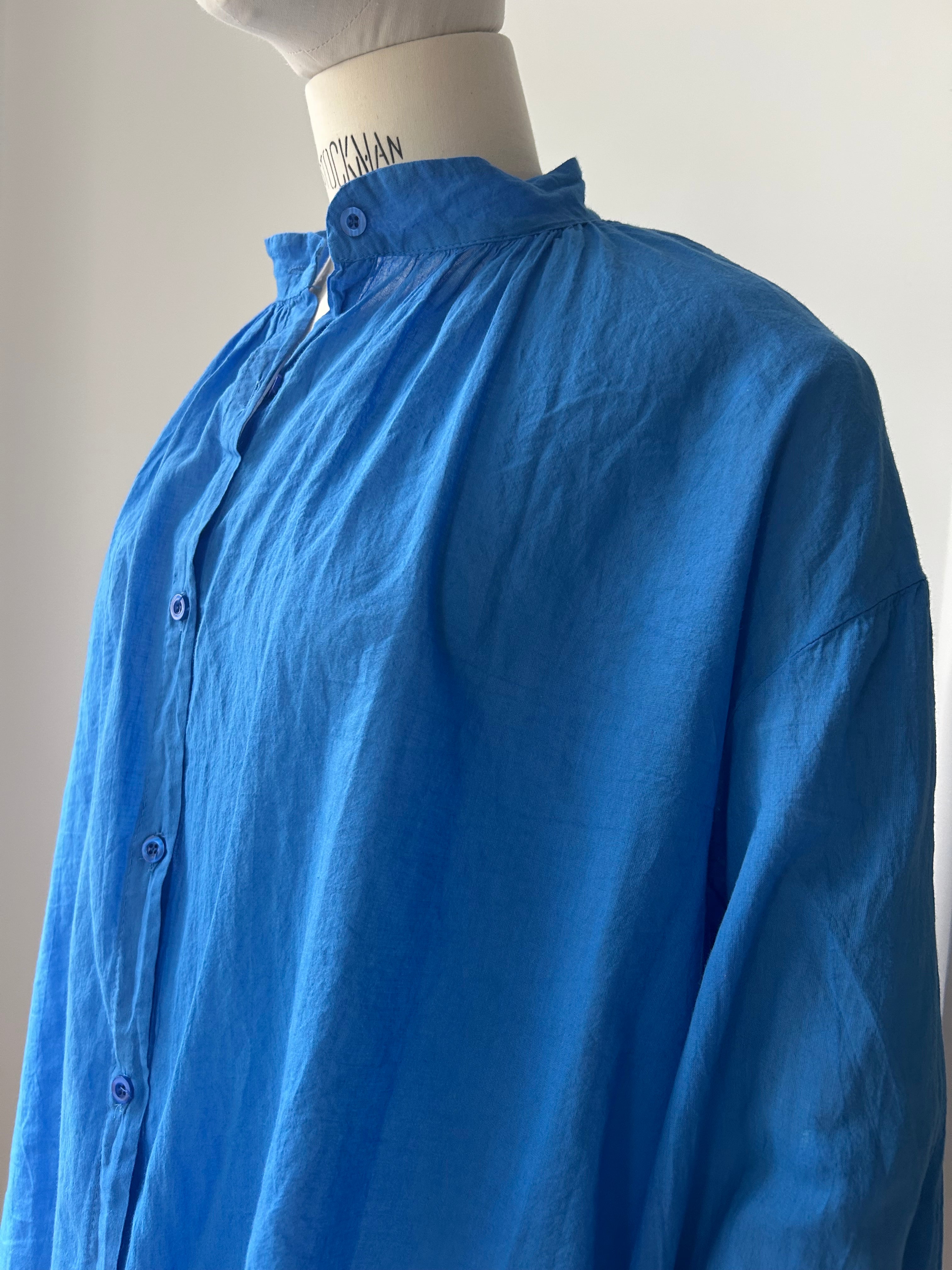 Sommerbluse - blau
