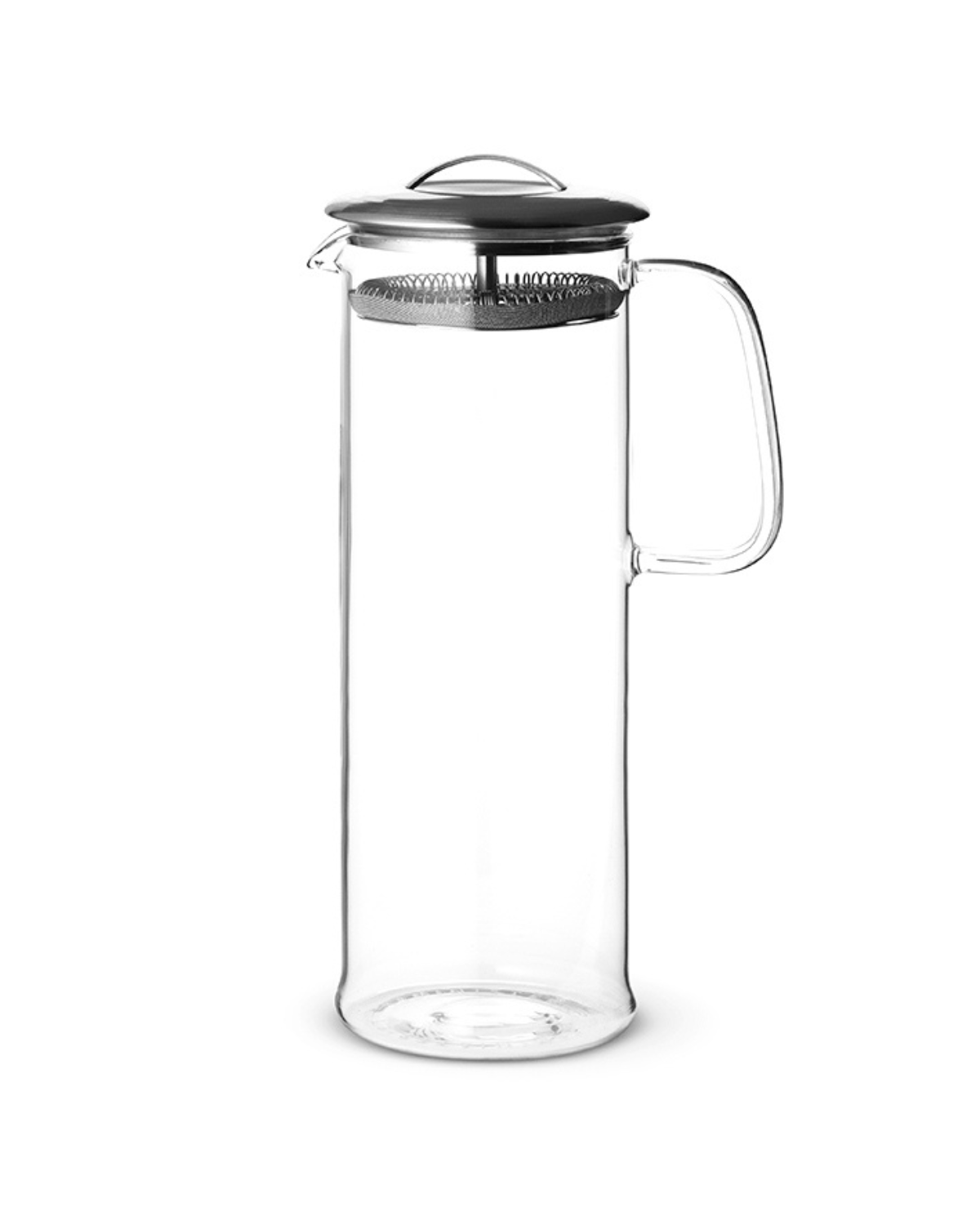 Glas-Teebereiter mit Edelstahlfilter (1 L)
