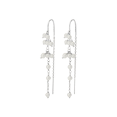 Ocean Treasure Earchains – silber
