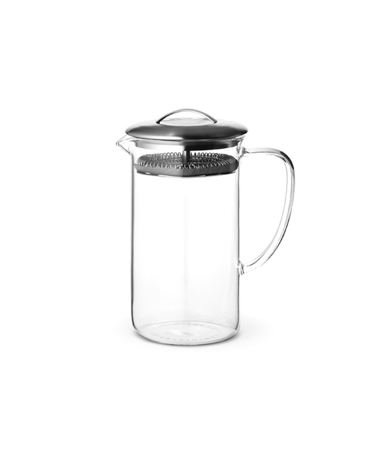 Glas-Teebereiter mit Edelstahlfilter (0,6 L)