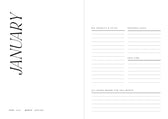 Cozy Planner 2026 – Night Sky – “Shoot for the moon darling"