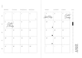 Cozy Planner 2026 – Night Sky – “Shoot for the moon darling"
