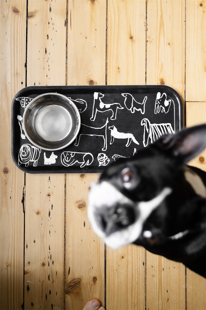 Tablett Dogs 43X22 CM