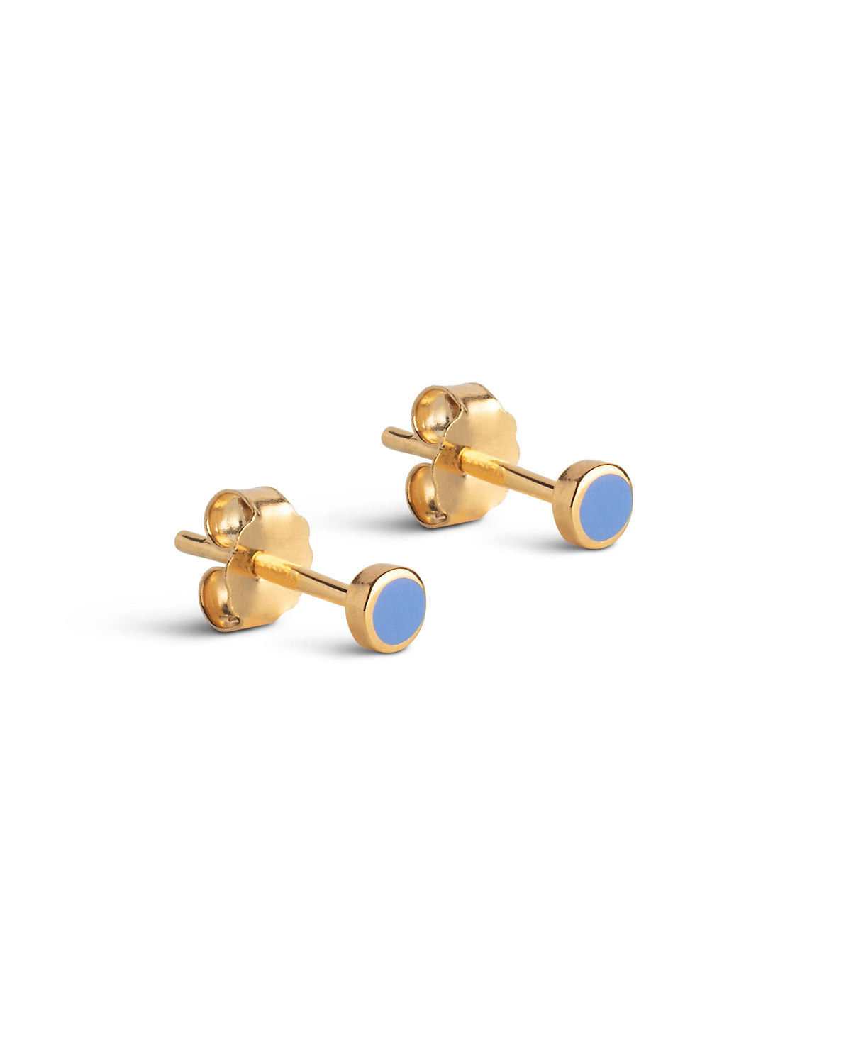 Ohrstecker - Enamel Dot - gold