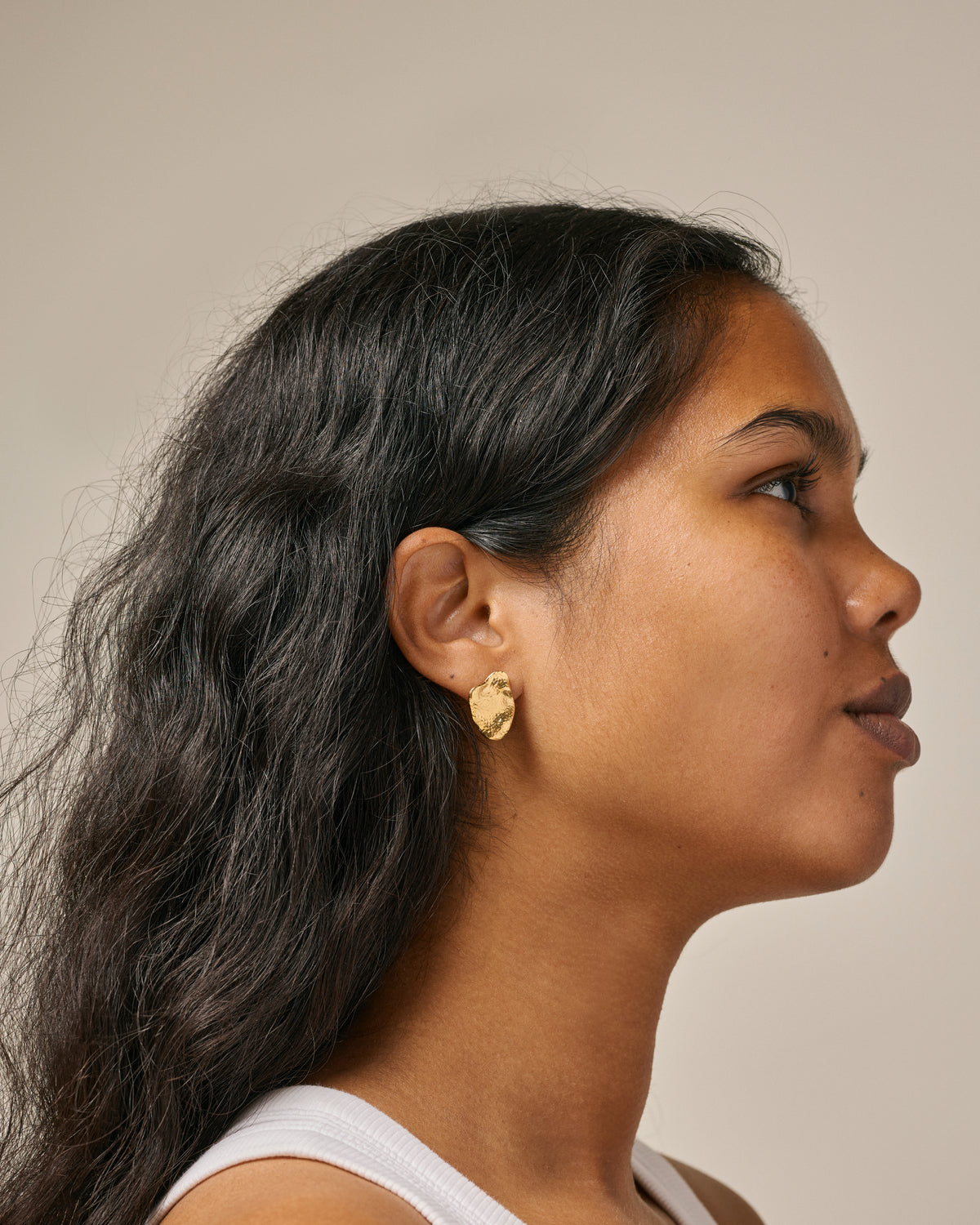 Ohrstecker Maia Large - gold