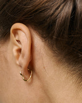 Hoops Organic Heart S - Gold