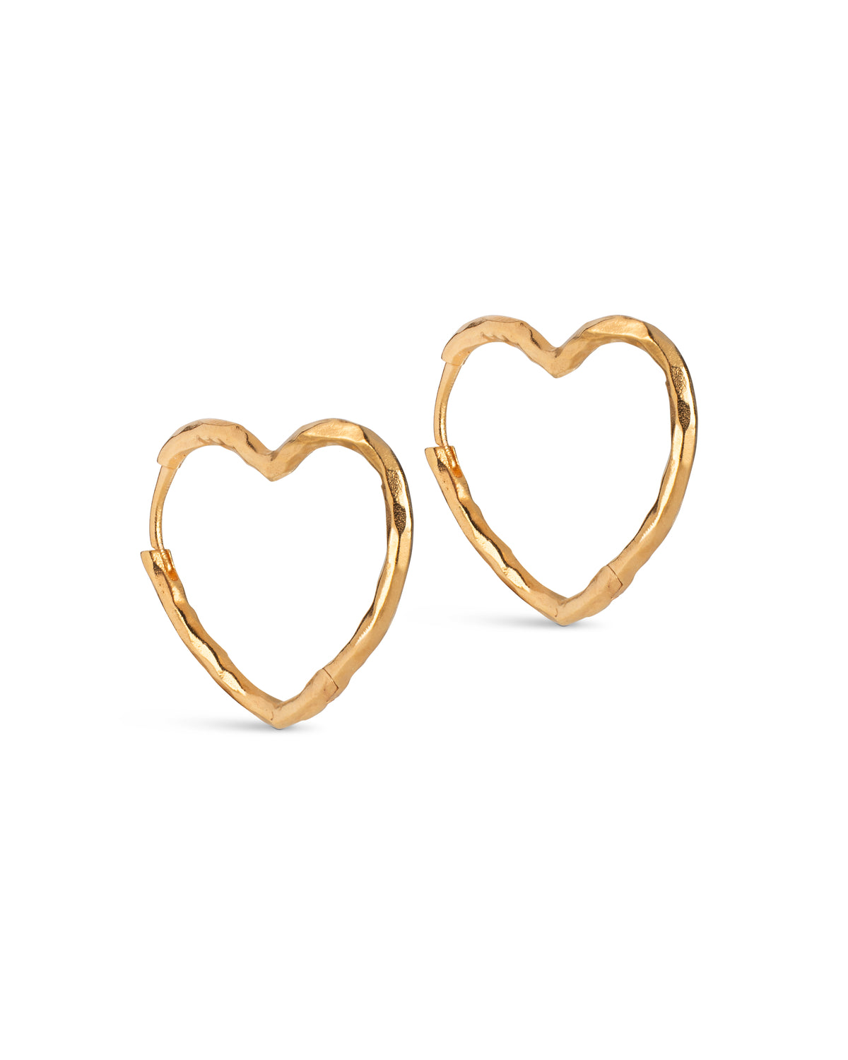 Hoops Organic Heart M - Gold