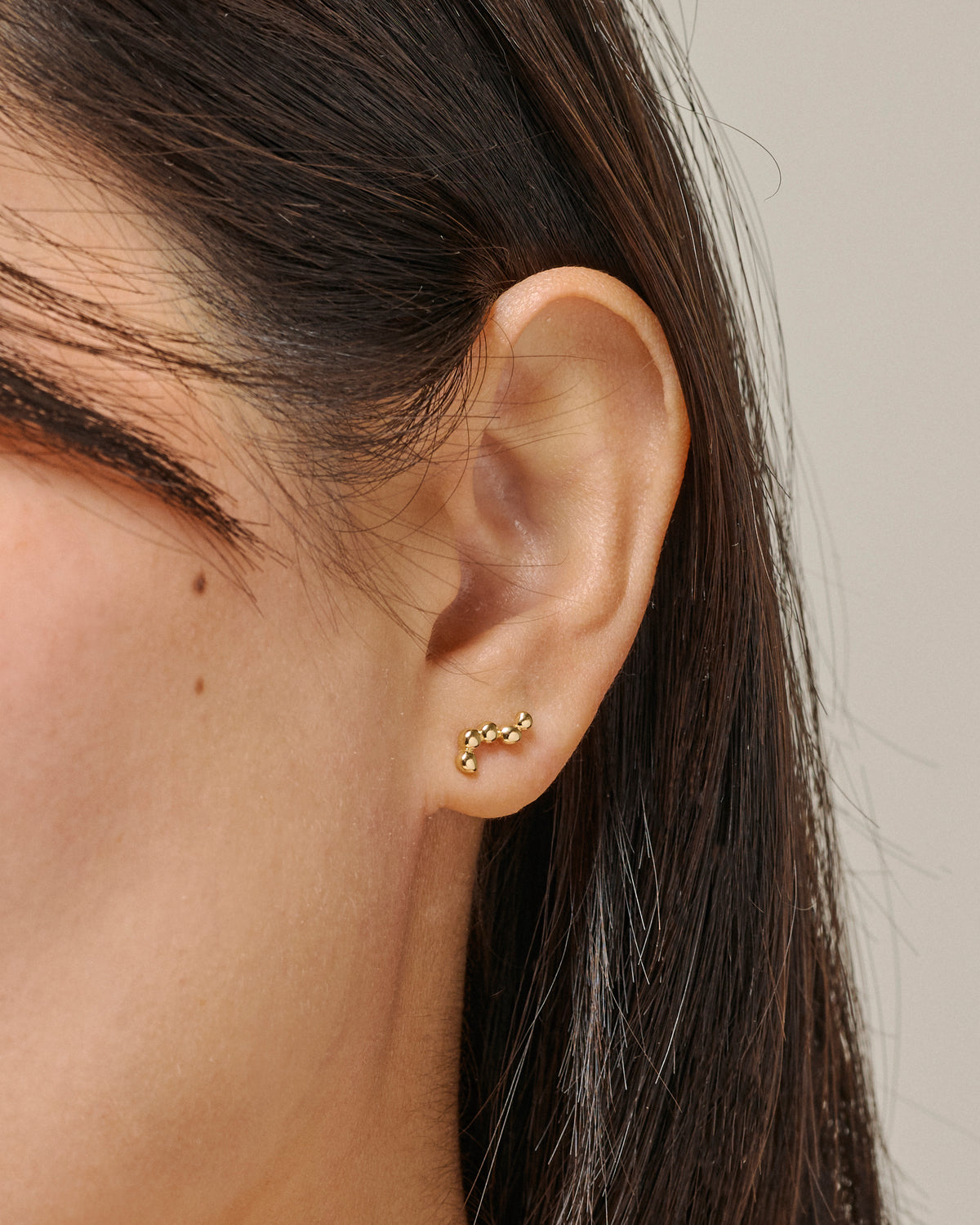 Ohrstecker Nara Long – Gold