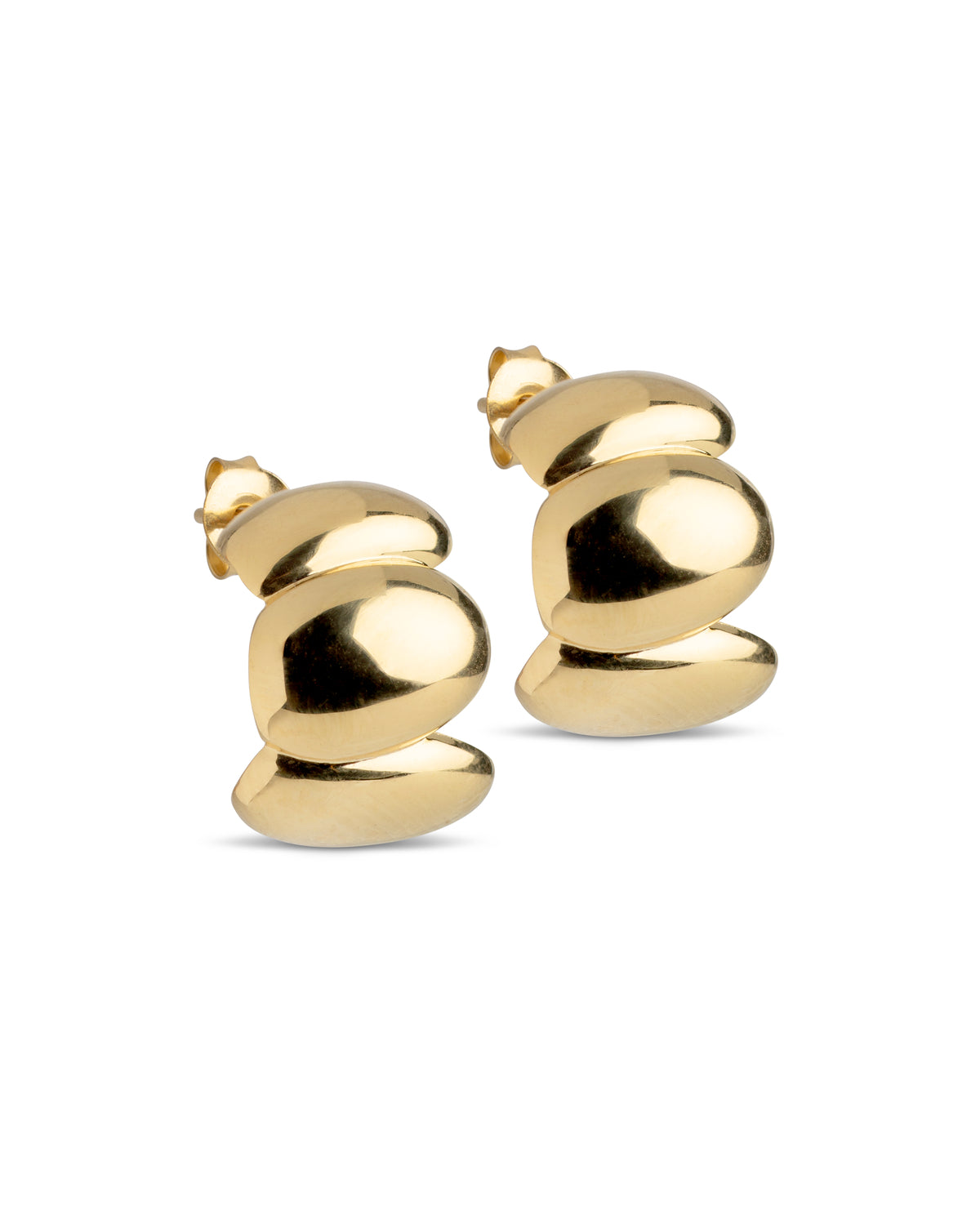 Ohrringe Melia Chunky Hoops – Gold
