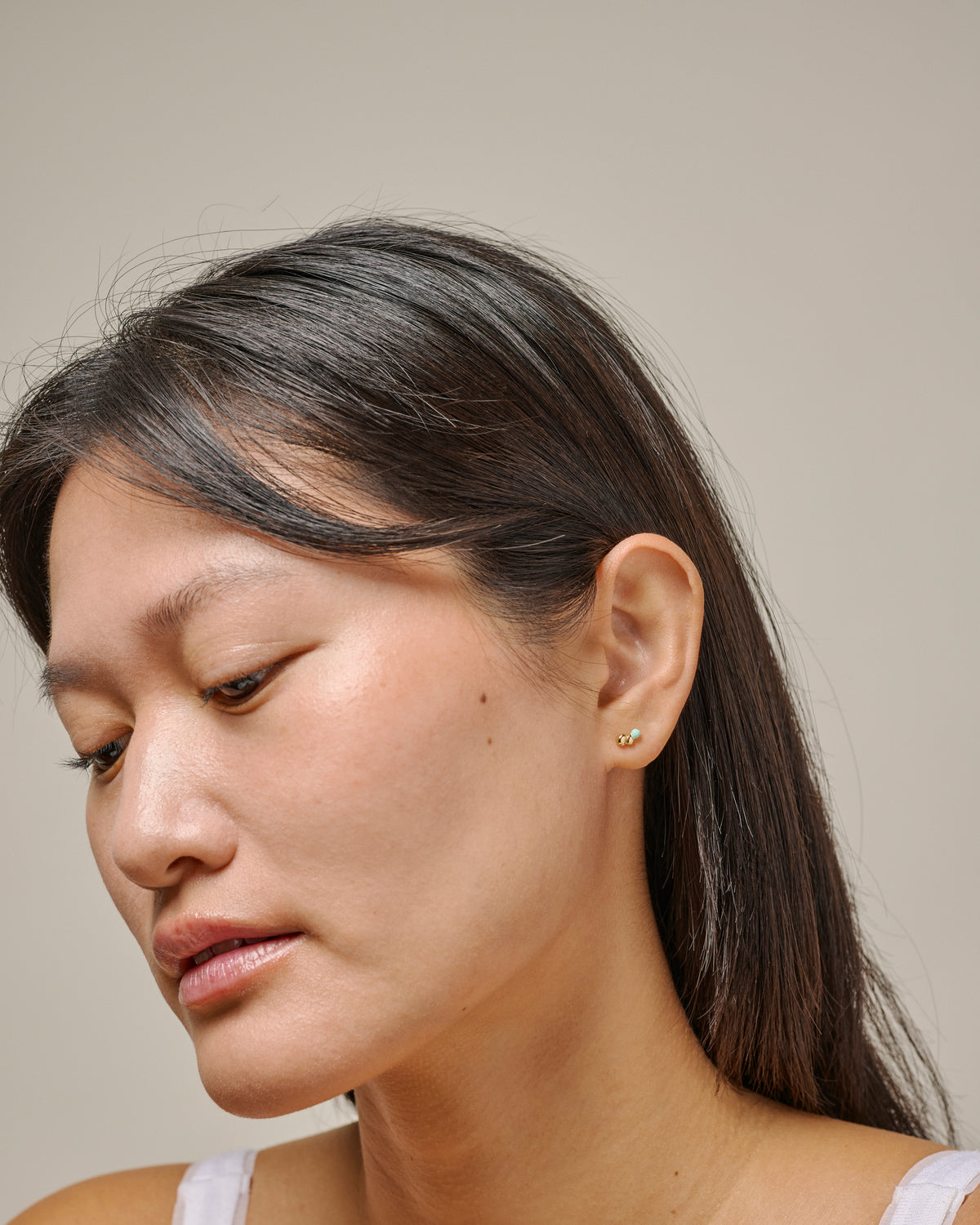 Ohrstecker Nara – Gold/Mint