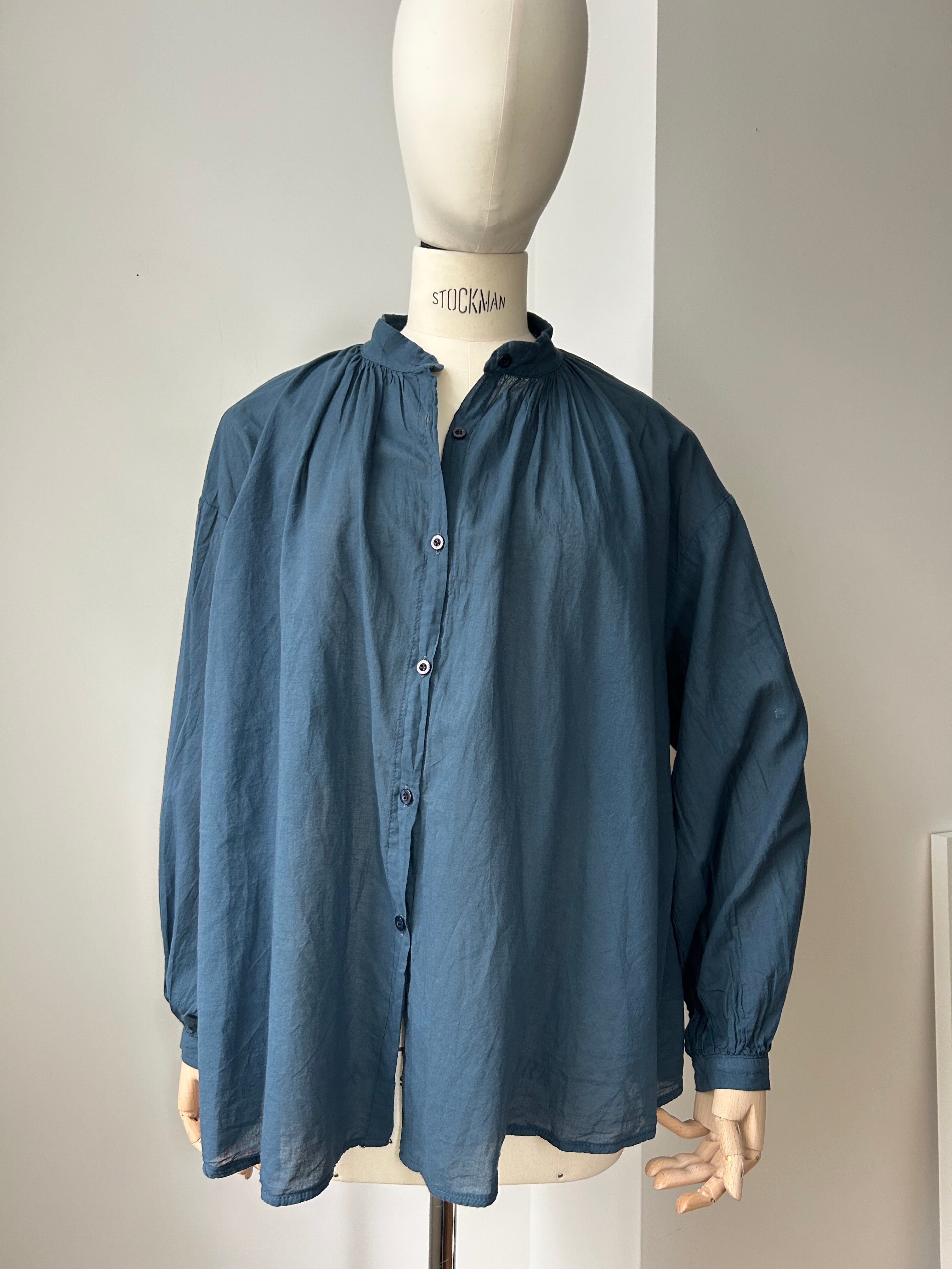 Sommerbluse - navy
