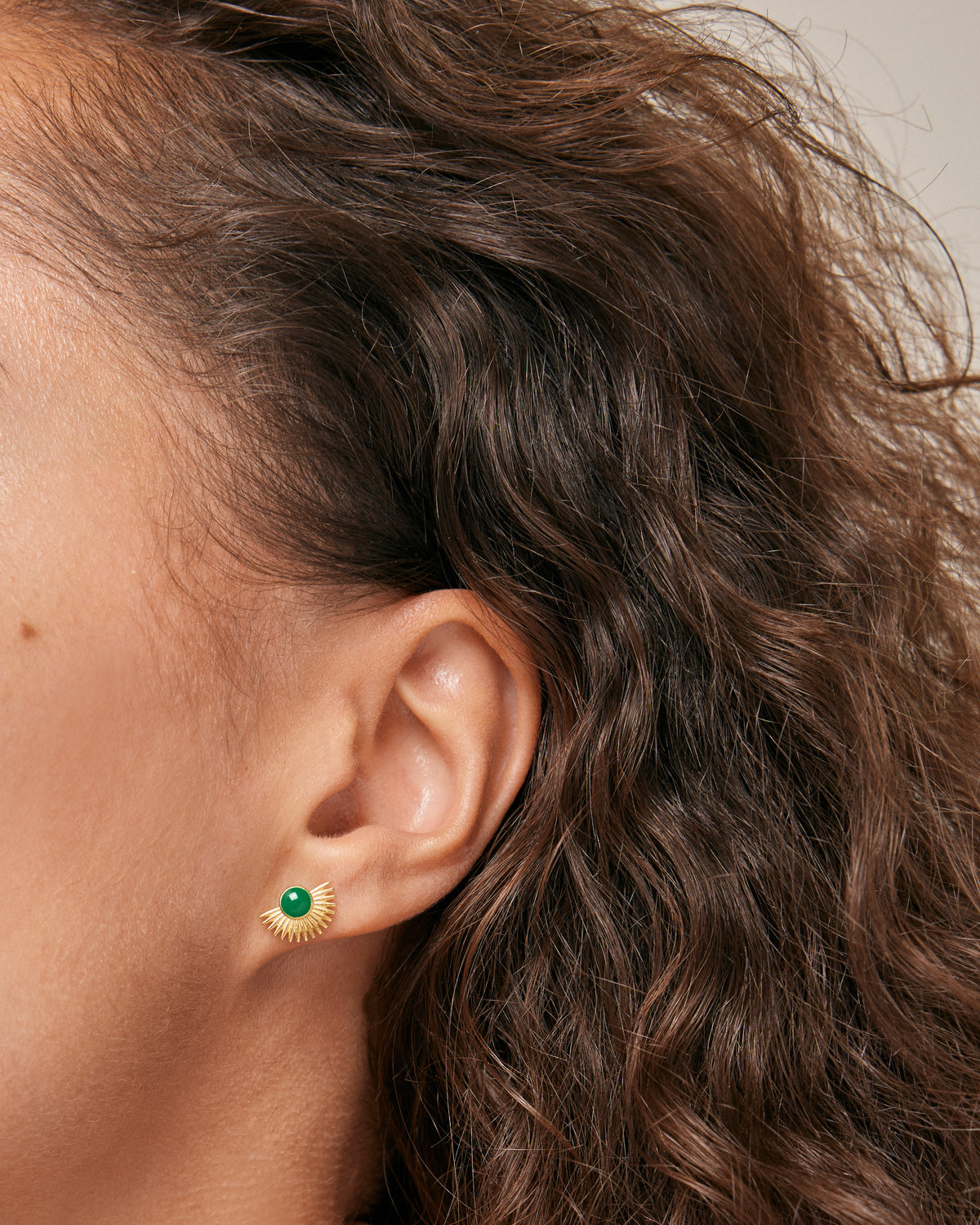 Ohrstecker Soleil - gold