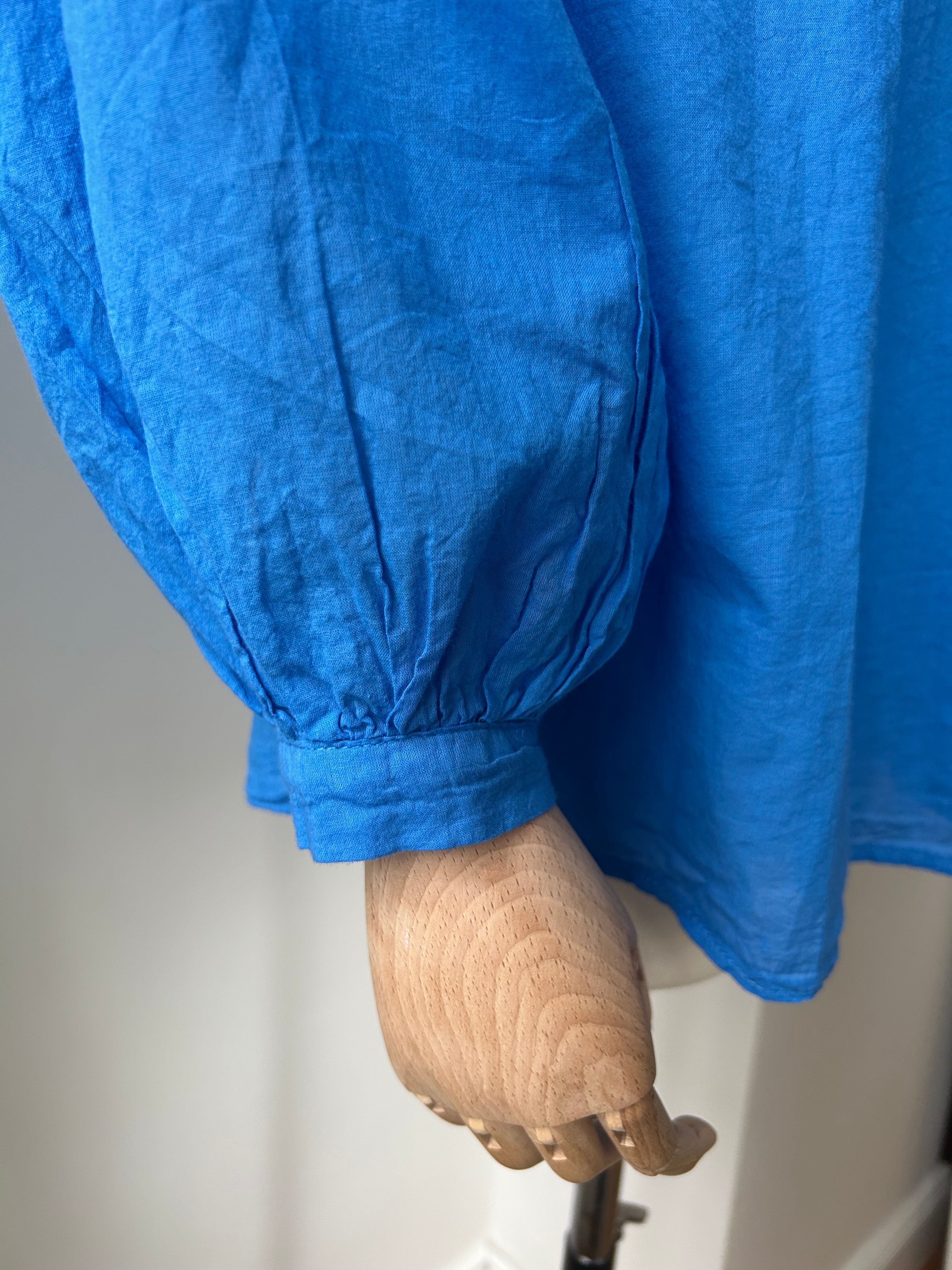 Sommerbluse - blau