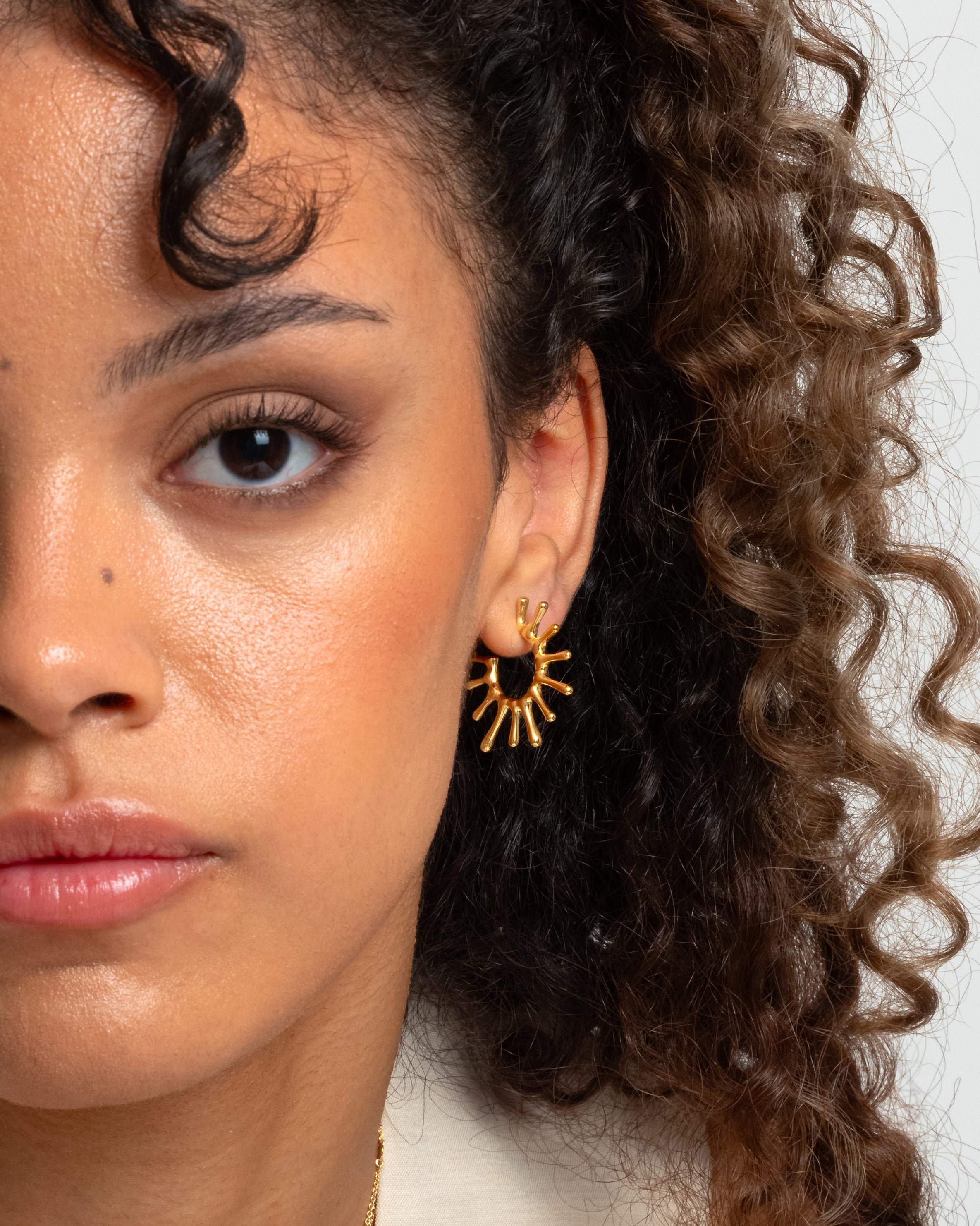 Ohrringe Florentina Big - Gold