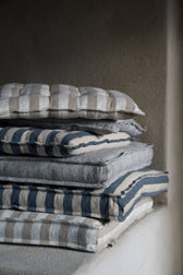 Sitzkissen Beige gestreift - 40x40