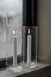 Kerzenhalter aus Glas - Stabkerze