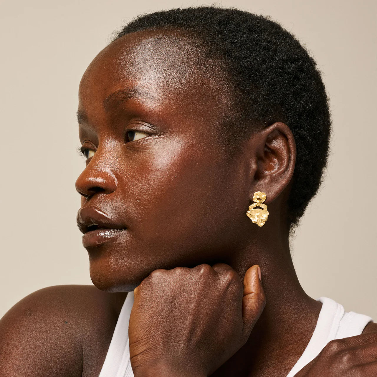 Ohrringe Windy Small - gold