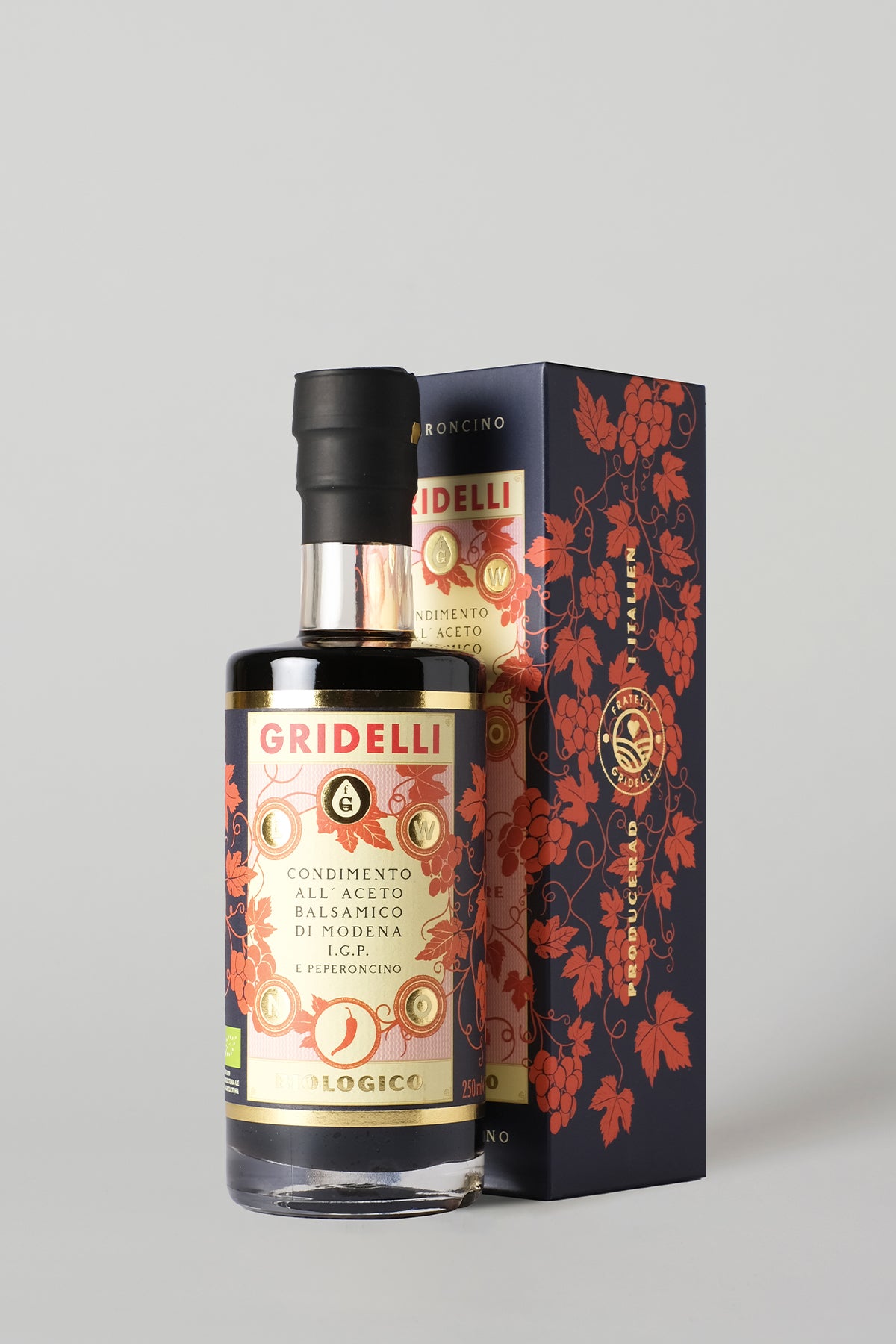 Gridelli Aceto Balsamico I.G.P. Peperoncino Bio 250 ml aus Modena