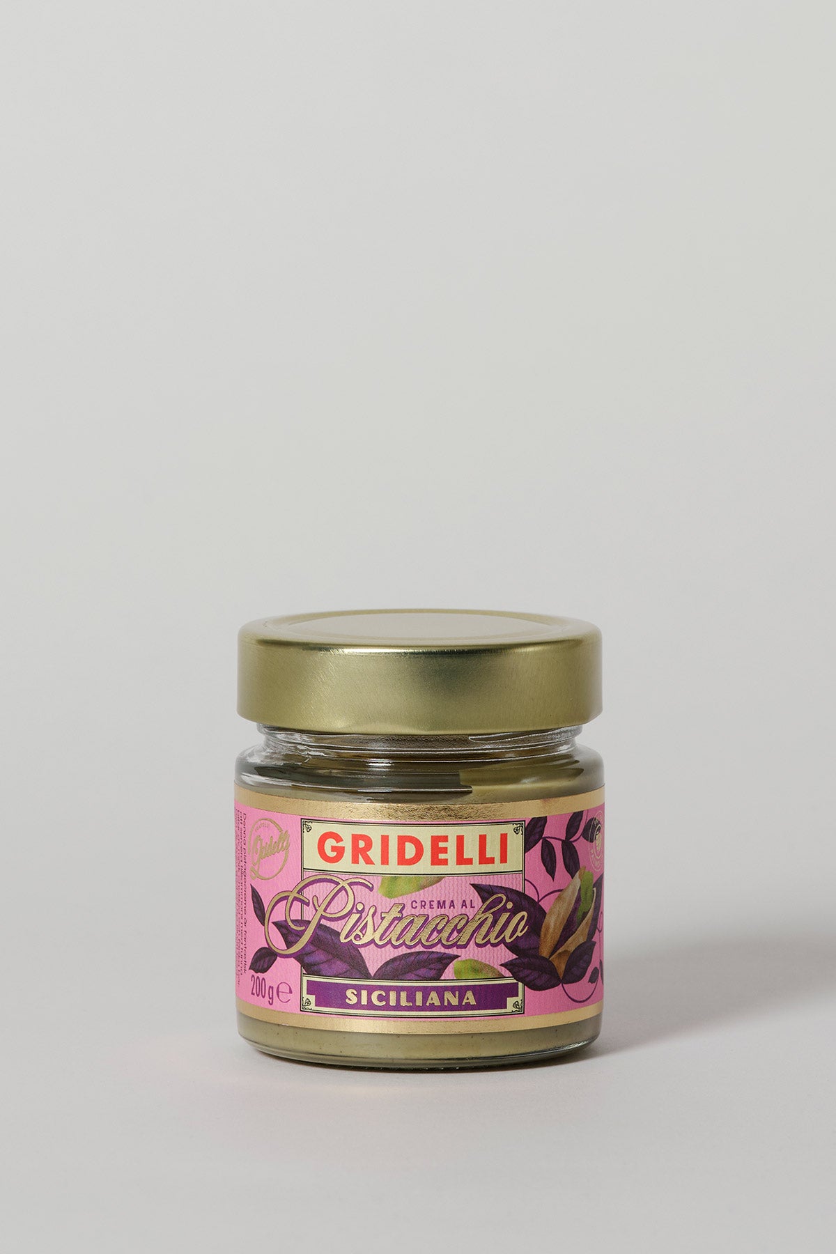 Gridelli Crema al Pistacchio – italienische Bio Pistaziencreme, 260 g