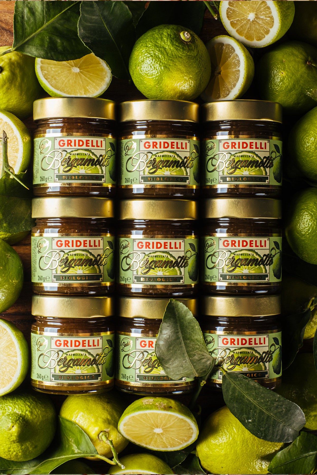 Gridelli Marmelade Bergamotto – Premium Bio Marmelade mit 67 % Bergamotte, perfekt zu Käse und Cocktails