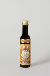 Detailaufnahme Gridelli Olio al Peperoncino – feuriges Bio Olivenöl mit Peperoncino