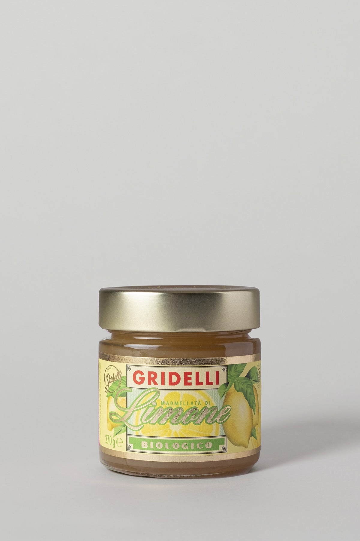 Gridelli Marmellata di Limone – Bio Zitronenmarmelade 270 g aus Sizilien