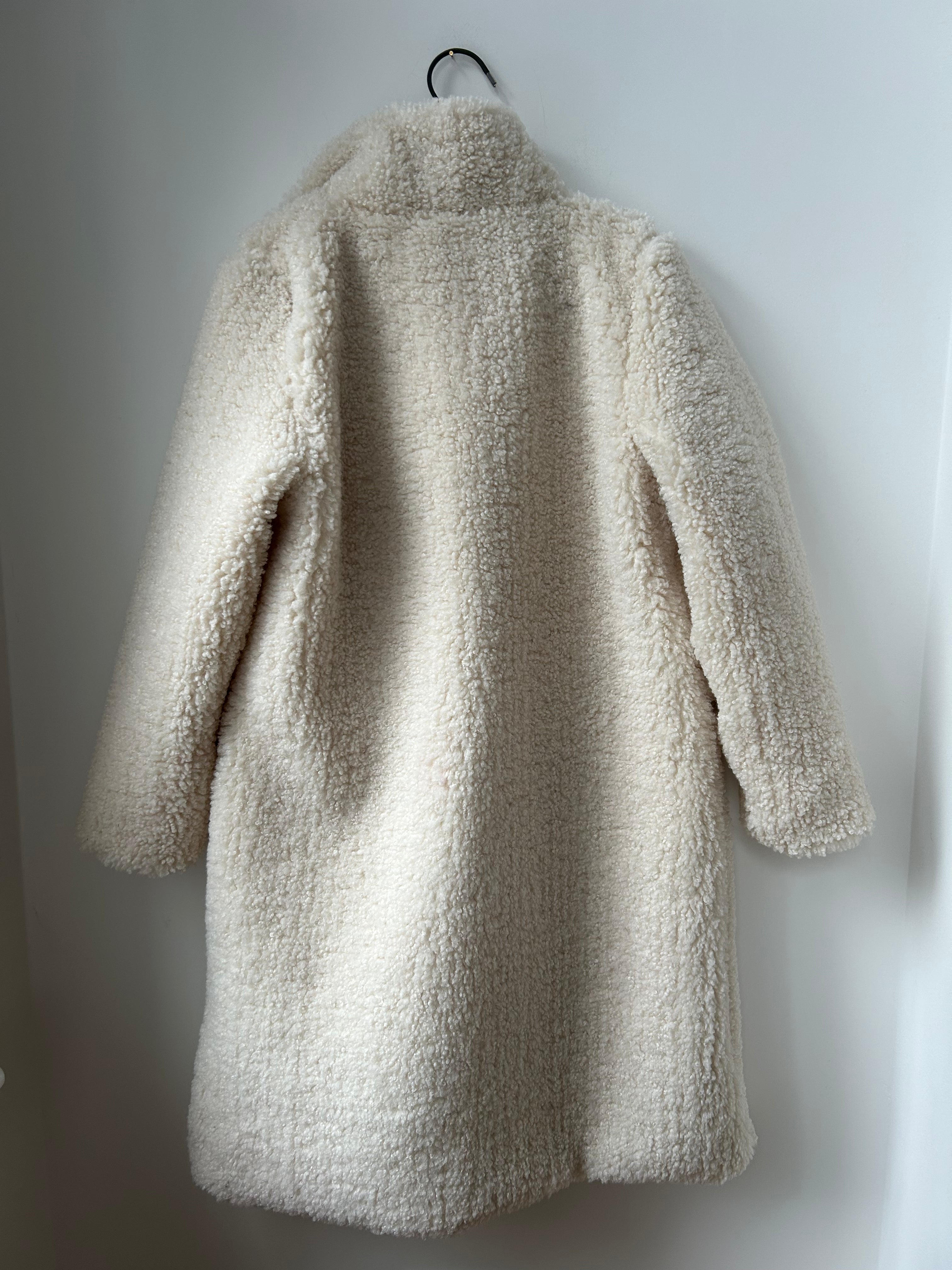 Kuscheliger Teddymantel - creme