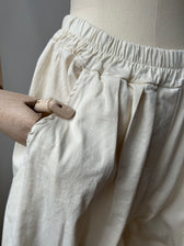 Culotte Palazzo-Hose - creme