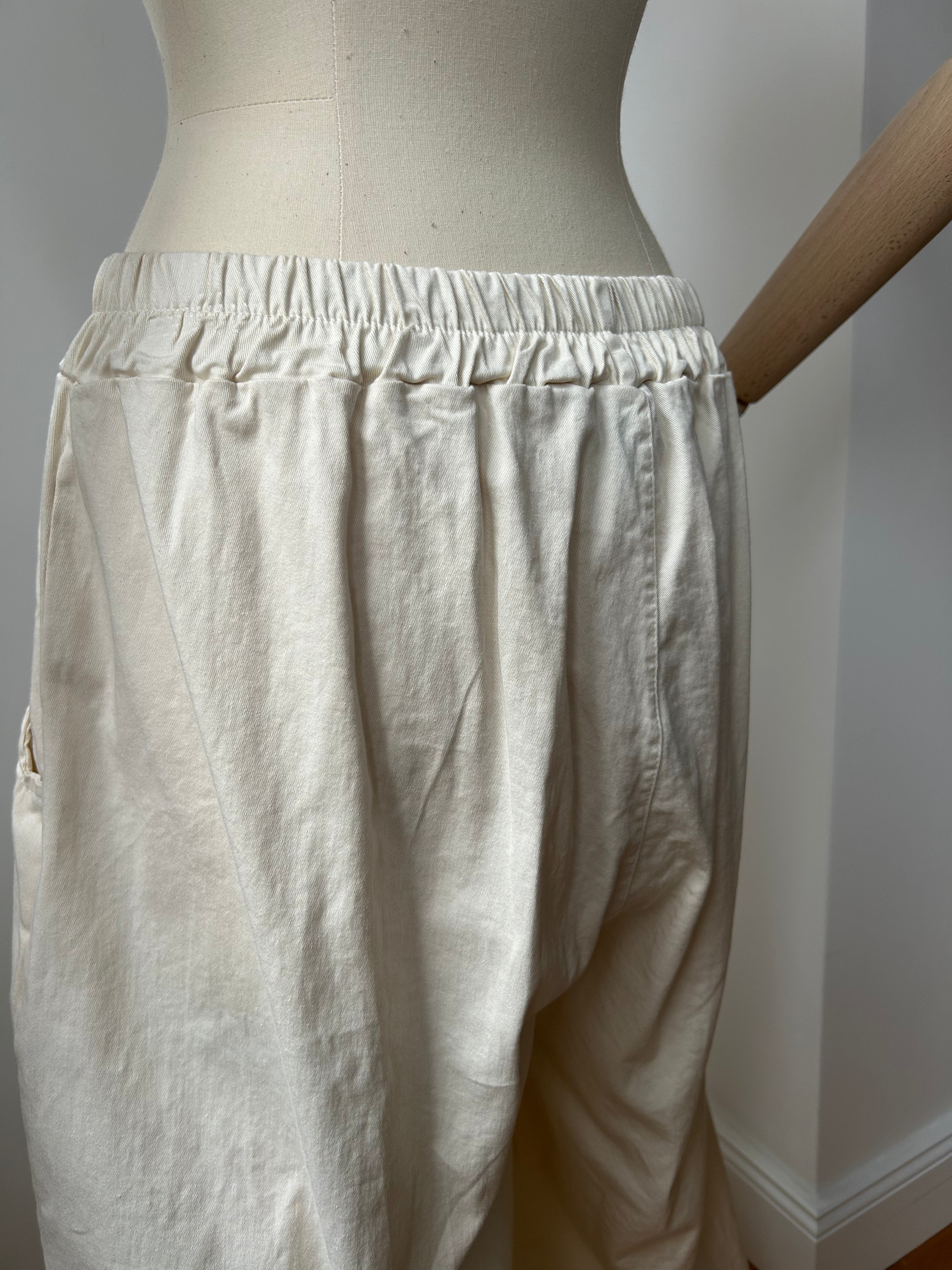 Culotte Palazzo-Hose - creme